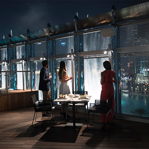 The Burj Club Rooftop at At The Top